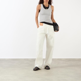 Twisted Workwear Barrel Leg Jeans