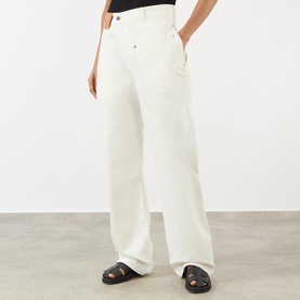 Twisted Workwear Barrel Leg Jeans