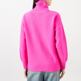 Logo Knit Turtleneck Sweater
