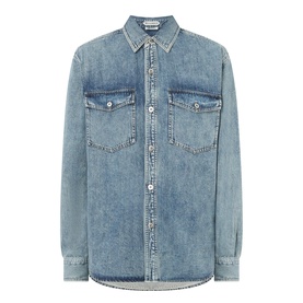 Logo Denim Shirt