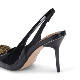 Large Eagle Slingback Heels