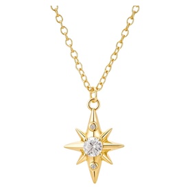 Star Drop Necklace