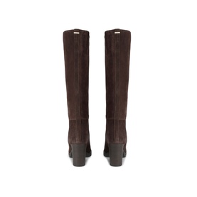 Silver Knee High Boots