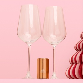The Sip & Keep Gift Set Gold