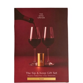 The Sip & Keep Gift Set Gold