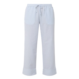 Striped Seersucker Logo Pyjama Bottoms