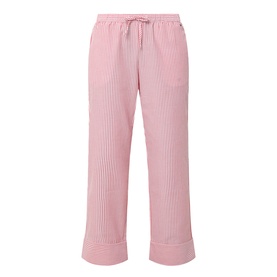 Striped Seersucker Logo Pyjama Bottoms