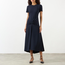 Gathered T-Shirt Dress