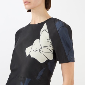 Pale Rose Split Dress