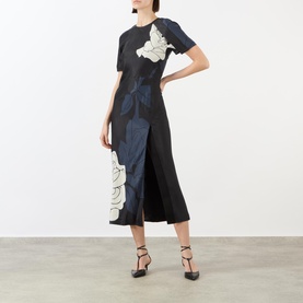 Pale Rose Split Dress