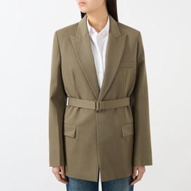 Belted Tailored Jacket