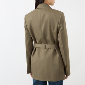 Belted Tailored Jacket
