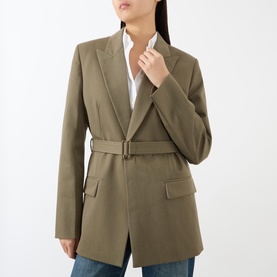 Belted Tailored Jacket