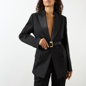 Belted Tailored Jacket