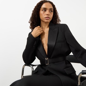 Belted Tailored Jacket