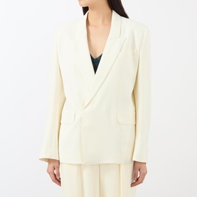 Double-Breasted Tailored Blazer