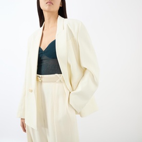 Double-Breasted Tailored Blazer