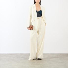 Double-Breasted Tailored Blazer
