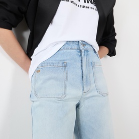 Alina High-Rise Flared Leg Jeans