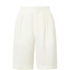 Tailored Straight Leg Shorts