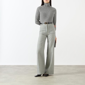Alina Check Tailored Trousers