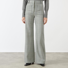 Alina Check Tailored Trousers