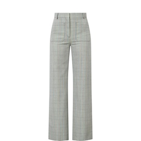 Alina Check Tailored Trousers