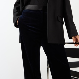 Alina High-Rise Tailored Trousers