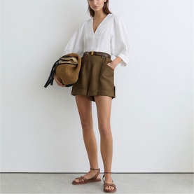 Evie Linen Blouse