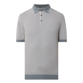 Micro Jacquard Polo Shirt