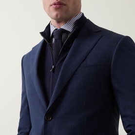 Textured Two-Piece Suit