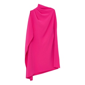 Ellery Draped Mini One-Shoulder Dress