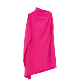 Ellery Draped Mini One-Shoulder Dress