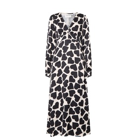 Andy Heart Flared Dress