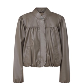 Frea Faux Leather Jacket