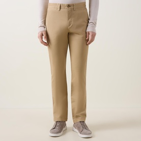 Classic Mid-Rise Straight Leg Chinos