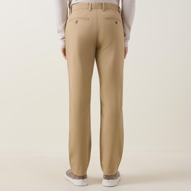 Classic Mid-Rise Straight Leg Chinos