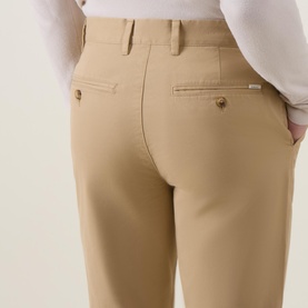Classic Mid-Rise Straight Leg Chinos