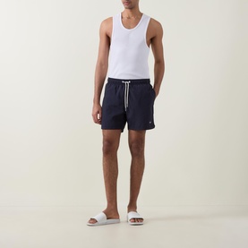 Shield Logo Drawstring Swim Shorts