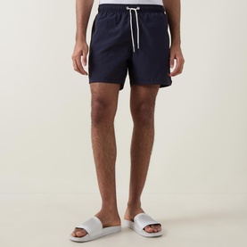 Shield Logo Drawstring Swim Shorts