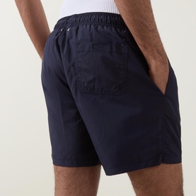 Shield Logo Drawstring Swim Shorts