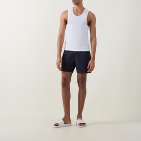 Shield Logo Drawstring Swim Shorts