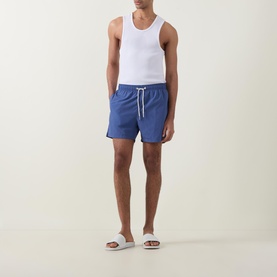 Shield Logo Drawstring Swim Shorts
