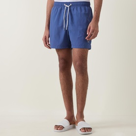 Shield Logo Drawstring Swim Shorts