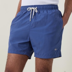 Shield Logo Drawstring Swim Shorts