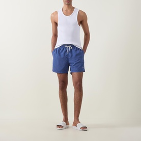 Shield Logo Drawstring Swim Shorts