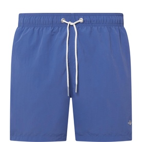 Shield Logo Drawstring Swim Shorts