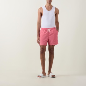 Shield Logo Drawstring Swim Shorts