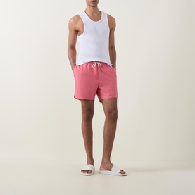 Shield Logo Drawstring Swim Shorts