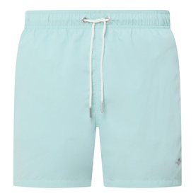 Shield Logo Drawstring Swim Shorts